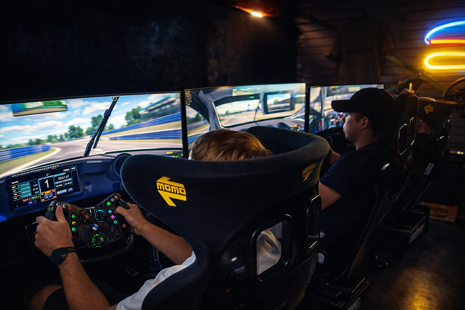 Tampa's Racing Simulator Lounge