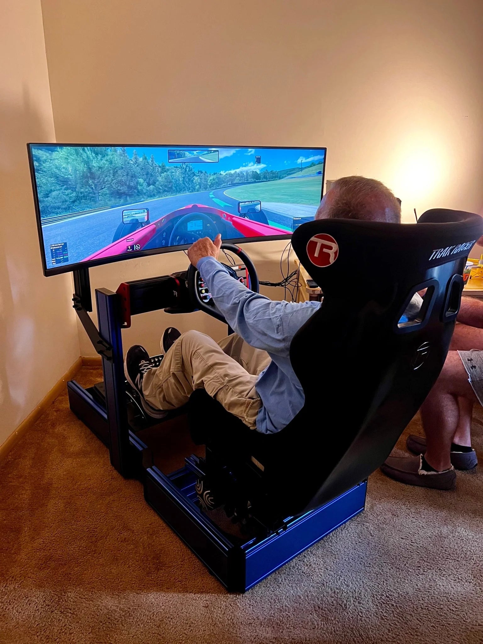 Sim Racing Mentor How Sim Racing is Helping Elders with Cognitive Repair - Academy Sim Racing