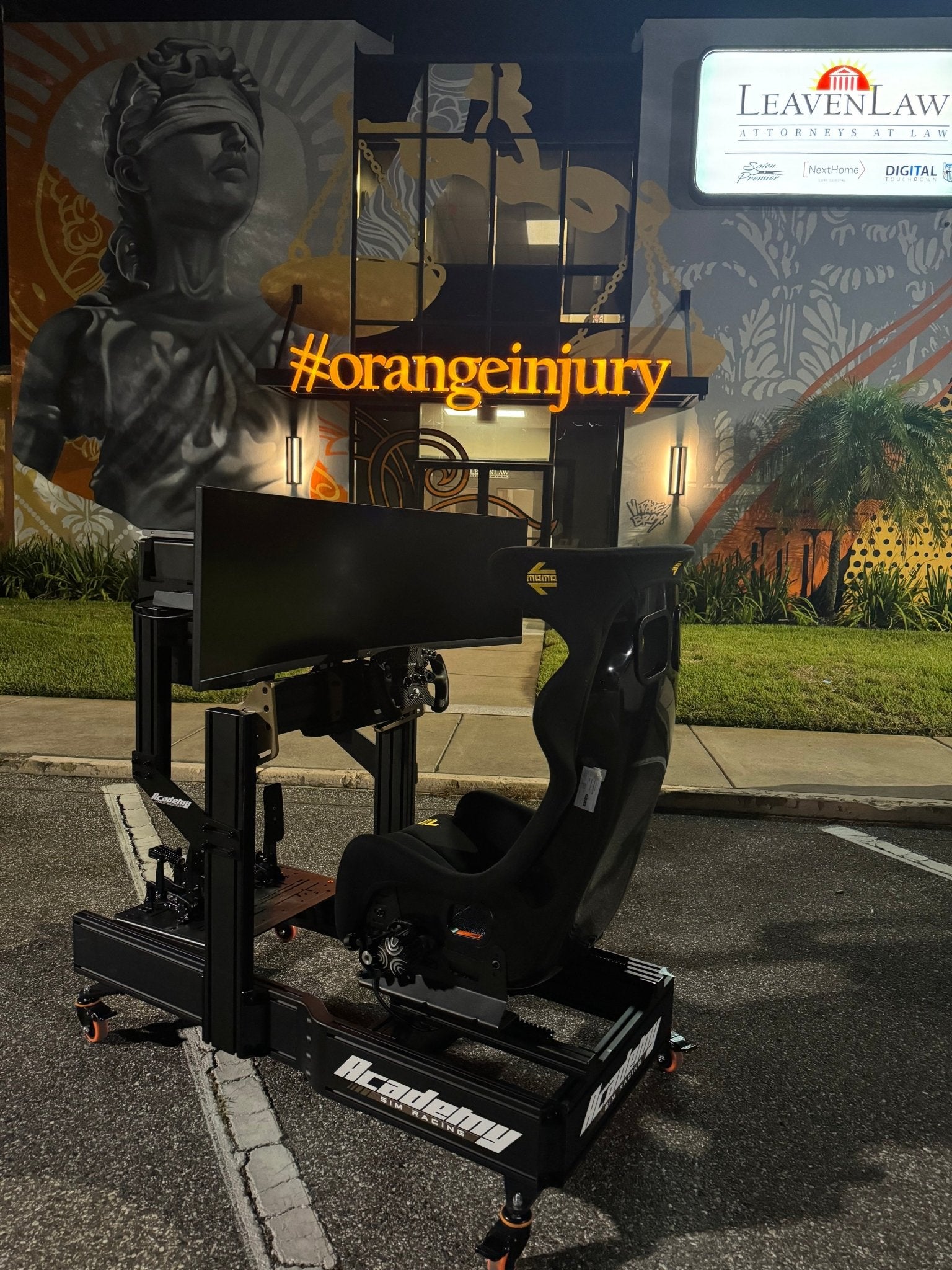 Leaven Law Happy Hour: A Memorable Evening with Racing Simulator Thrills - Academy Sim Racing