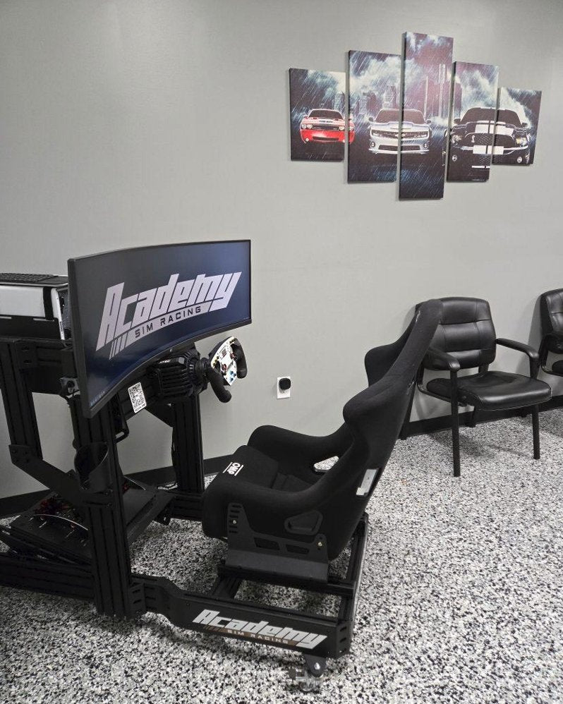 Sim Racing Arrives in Jacksonville at Adrenaline Performance Shop - Academy Sim Racing