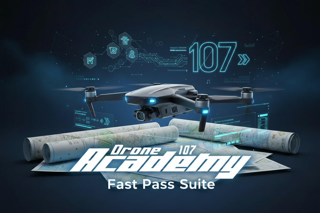 Drone 107 Academy Fast Pass Suite with Logo