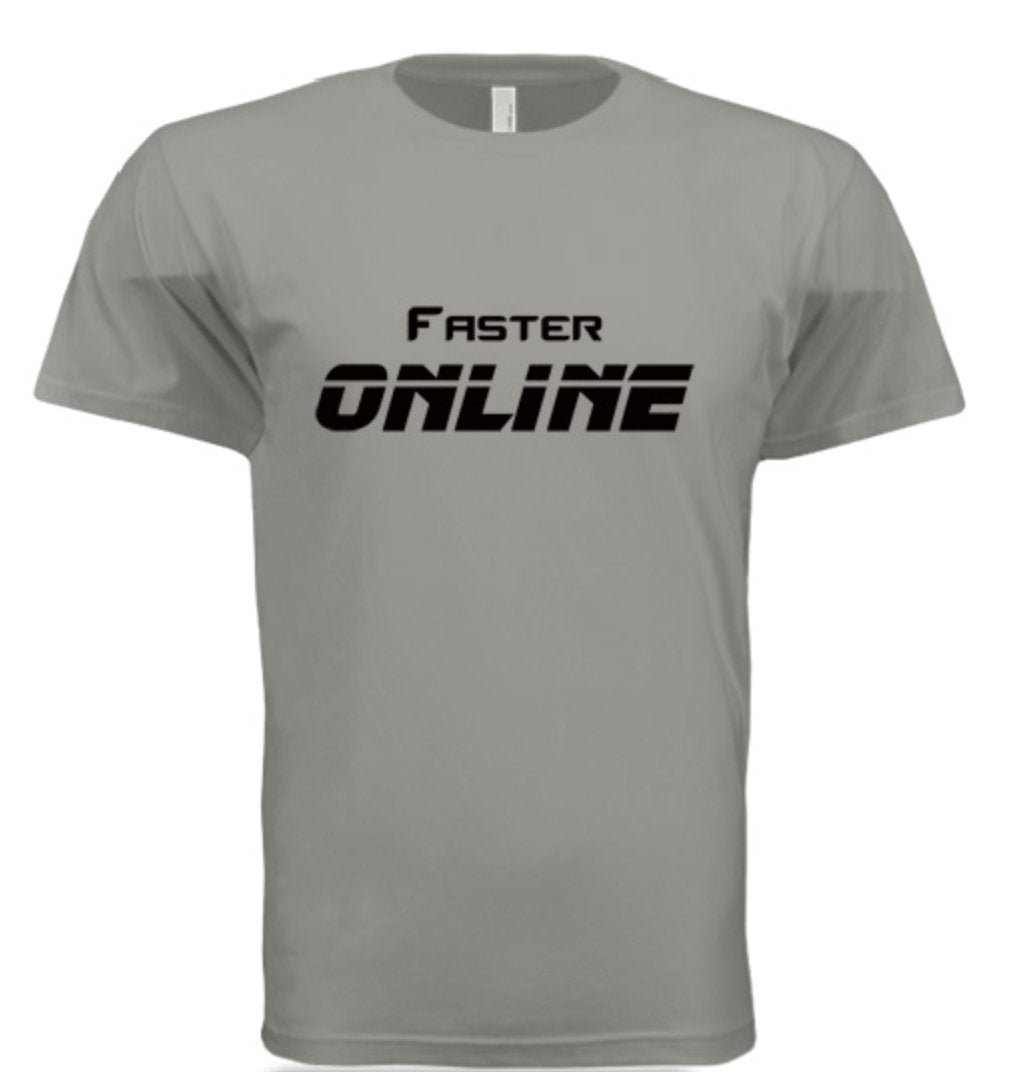 Faster Online T - Shirt - Academy Sim Racing