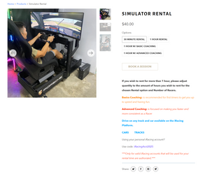 Simulator Rental